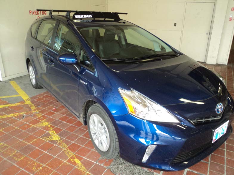Prius V Roof Rack