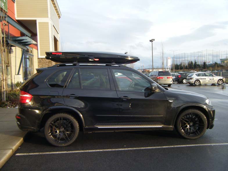 BMW X5 the best lowprofile cargo box Rack Attack Articles Rack Attack