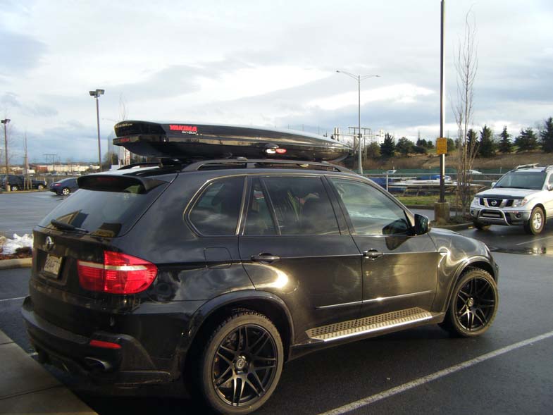 BMW X5 the best lowprofile cargo box Rack Attack Articles Rack Attack