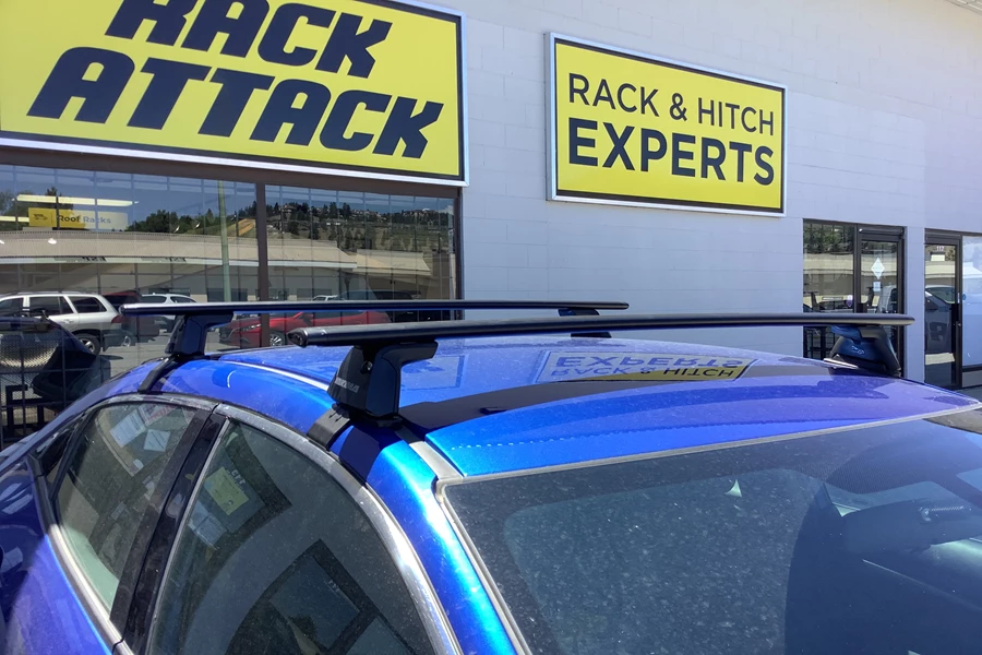 Honda Civic 5dr Base Roof Rack Systems installation
