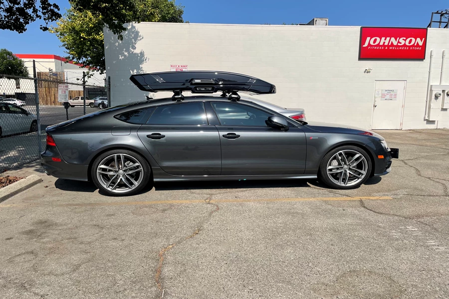 Audi A7 Base Roof Rack Systems installation