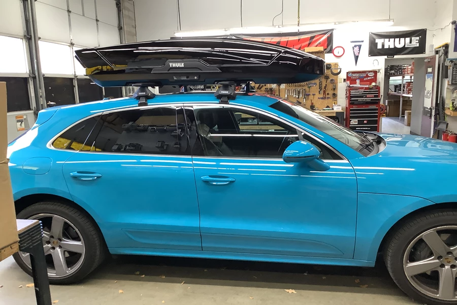 Porsche Macan Cargo & Luggage Racks installation