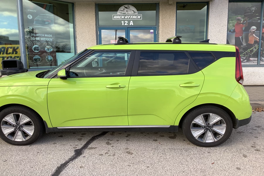 Kia Soul Base Roof Rack Systems installation