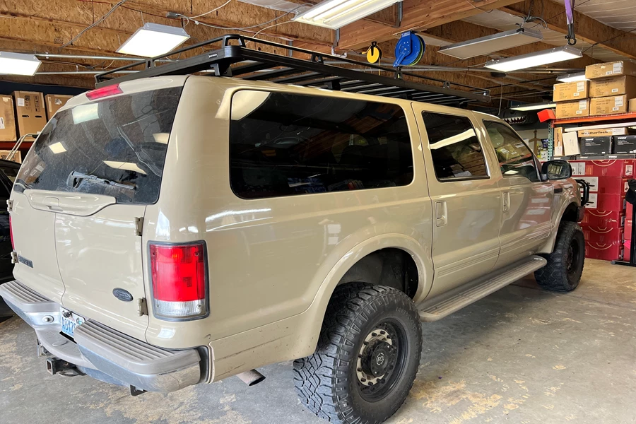 Ford Excursion Truck & Van Racks installation