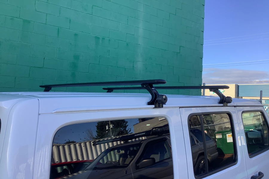 Jeep Wrangler JL Unlimited Hardtop 4DR Base Roof Rack Systems installation