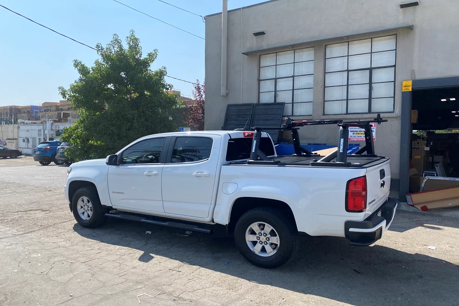 Chevrolet Colorado 4DR Crew Cab Truck & Van Racks installation