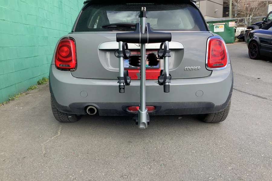 MINI Cooper Bike Racks installation