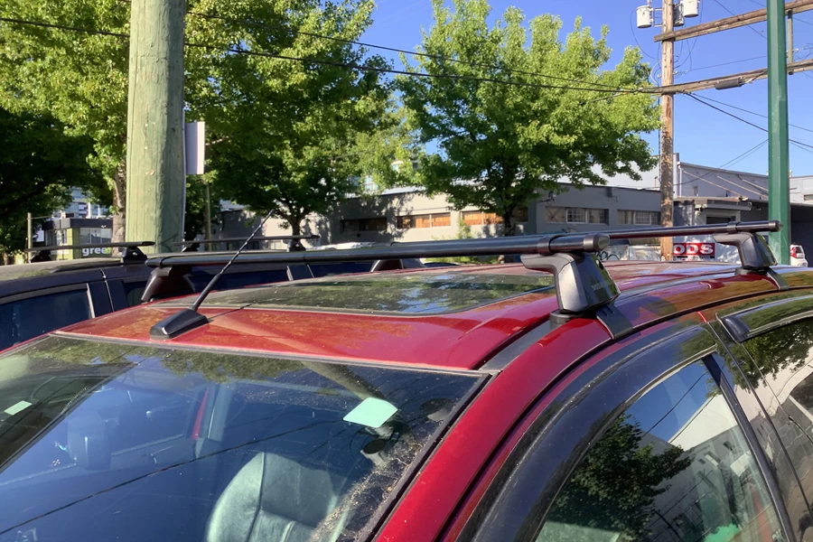 Ford Edge / Edge Sport Base Roof Rack Systems installation