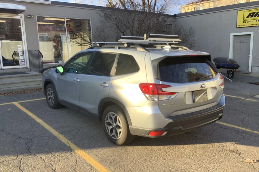 Subaru Forester Ski & Snowboard Racks installation