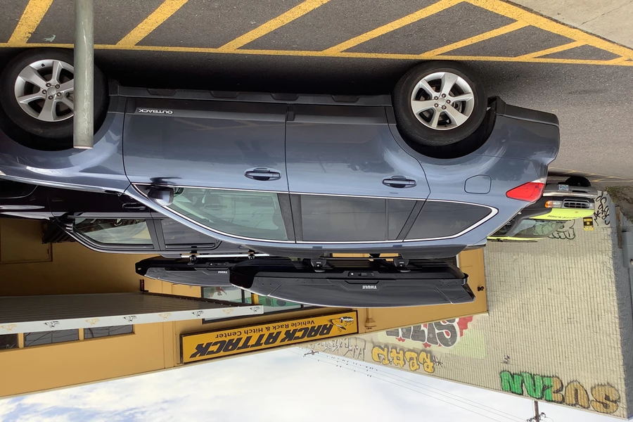 Subaru Outback Wagon Base Roof Rack Systems installation