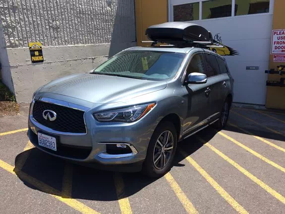 Infiniti QX60 Base Roof Rack Systems installation