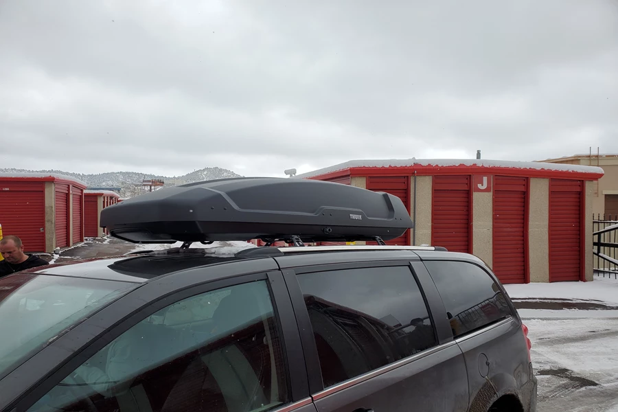 Dodge Caravan dual door Cargo & Luggage Racks installation