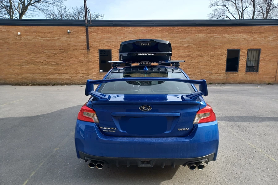 Subaru WRX / WRX STI Cargo & Luggage Racks installation
