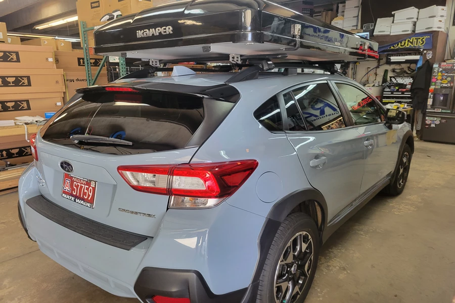 Subaru XV Crosstrek Camping installation
