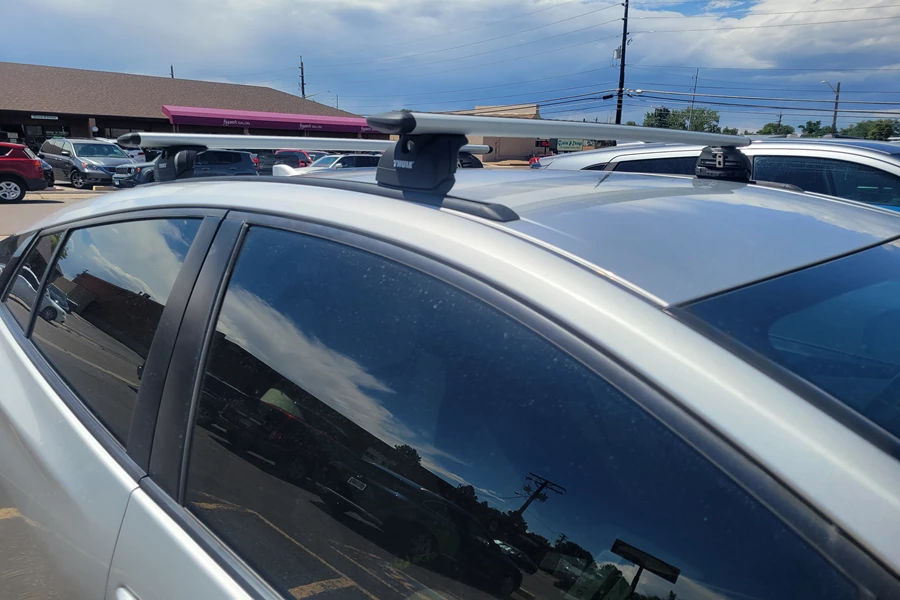 Toyota Prius Prime Base Roof Rack Systems installation