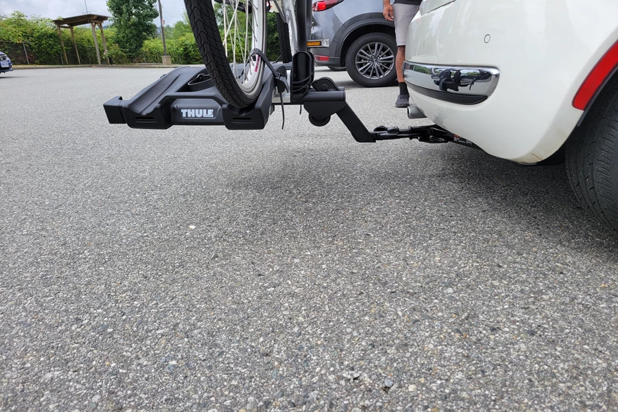 FIAT 500 Bike Racks installation