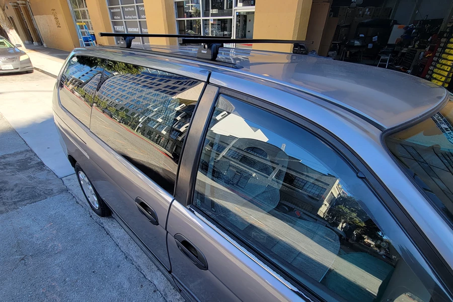 Honda Odyssey Base Roof Rack Systems installation