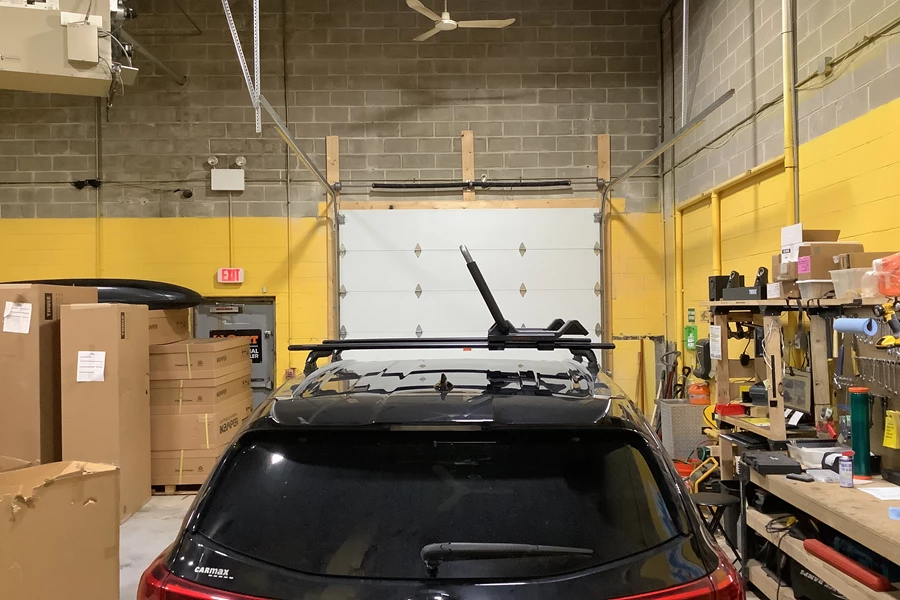 Toyota Highlander Water Sport Racks installation