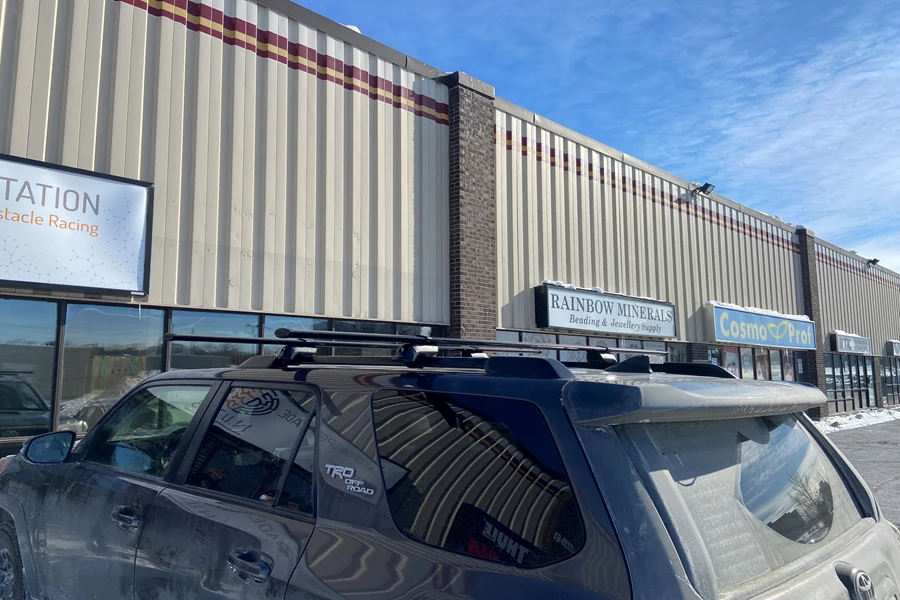 Toyota 4-Runner TRD Pro Base Roof Rack Systems installation
