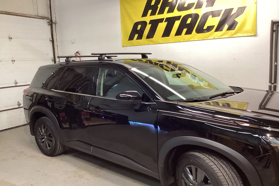 Nissan Pathfinder Base Roof Rack Systems installation