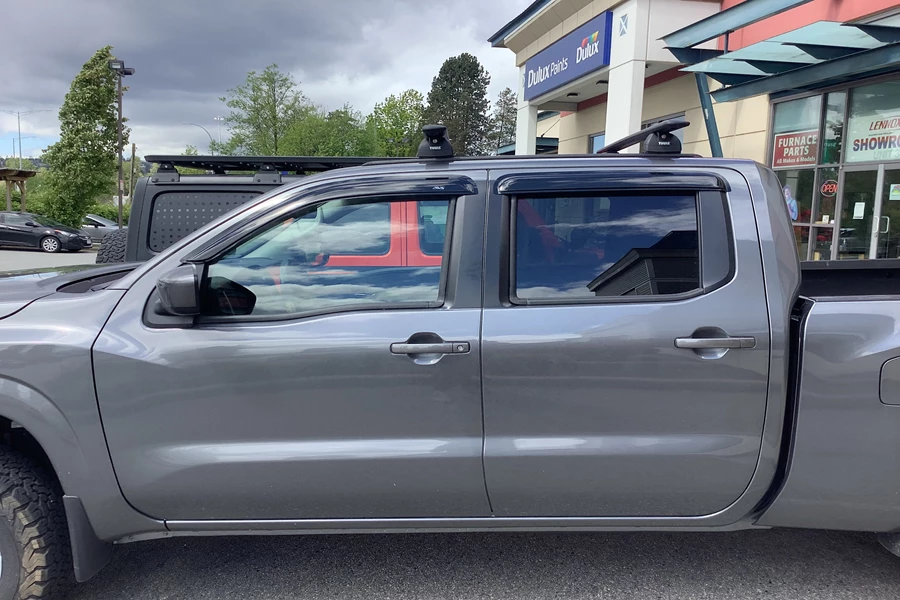 Nissan Frontier Base Roof Rack Systems installation