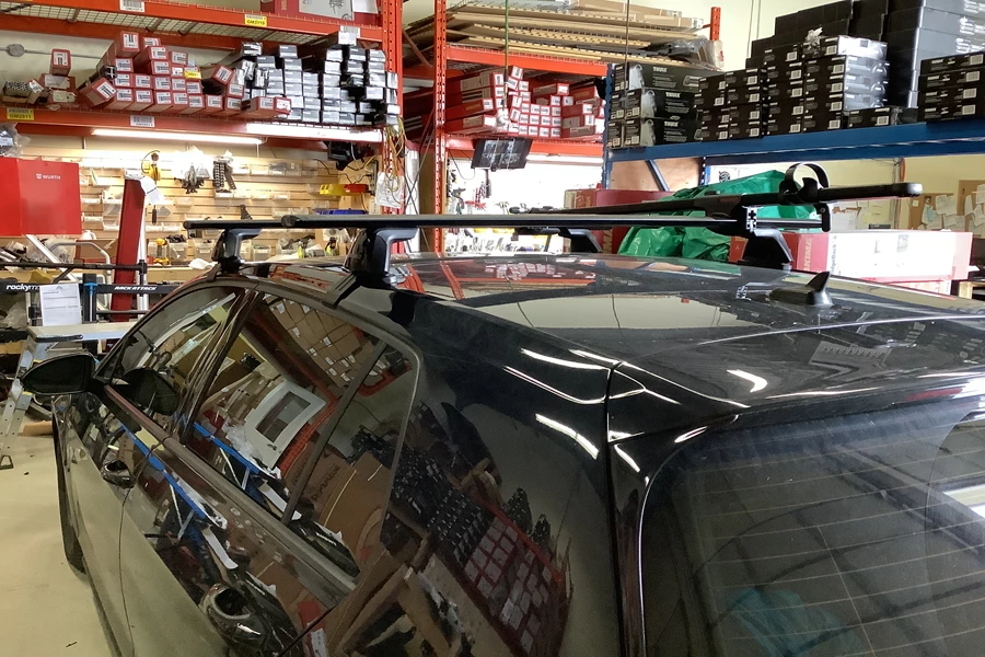 Volkswagen GTI 5dr Base Roof Rack Systems installation