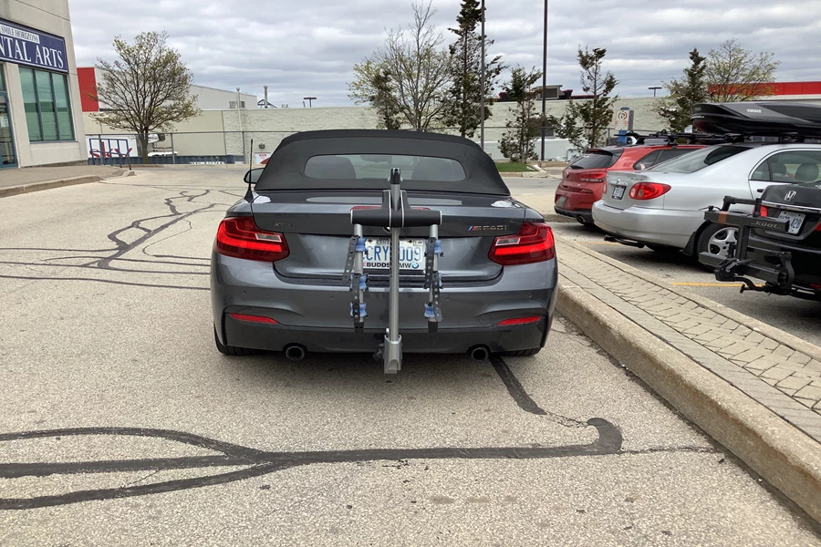 BMW 2 Series Bike Racks installation