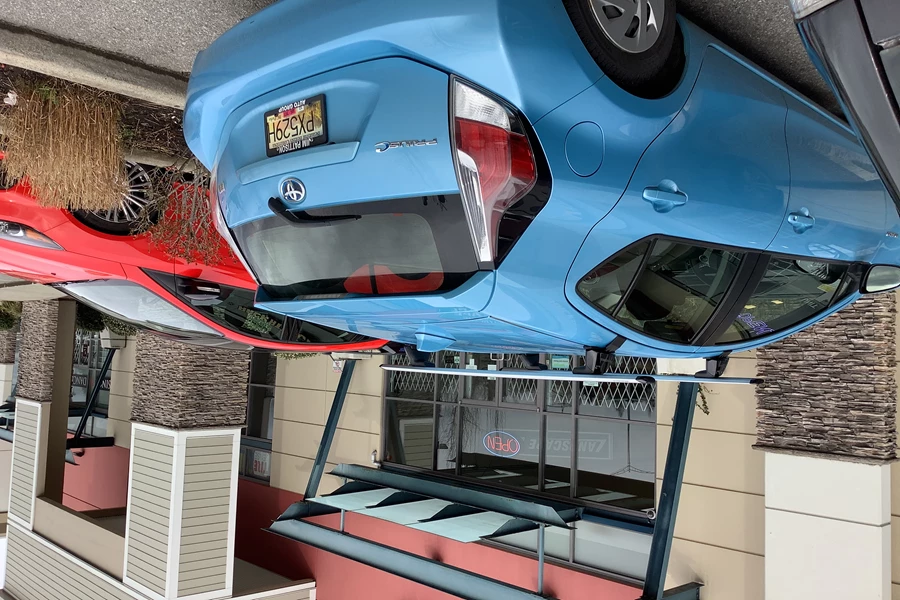 Toyota Prius C Base Roof Rack Systems installation