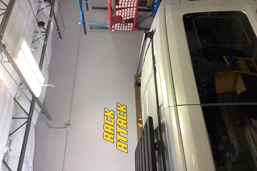 Ford Transit Passenger Van Cargo & Luggage Racks installation
