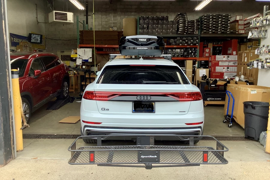 Audi Q8 Cargo & Luggage Racks installation