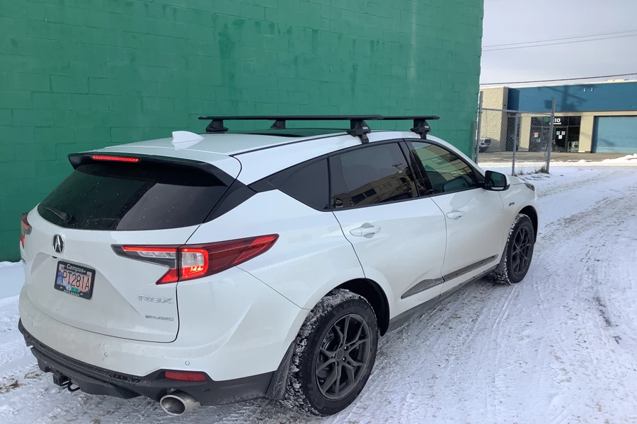 Acura RDX Base Roof Rack Systems installation