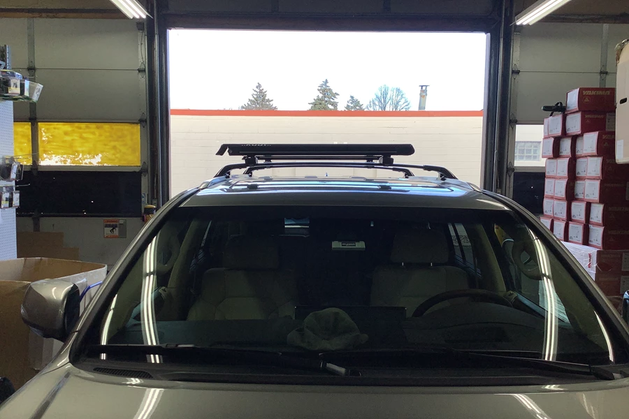 Lexus LX Ski & Snowboard Racks installation
