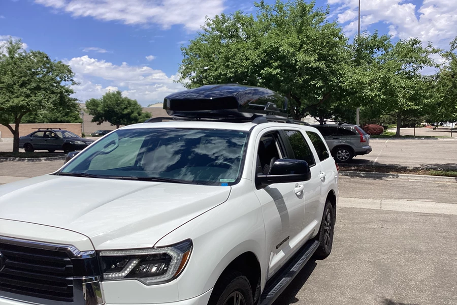Toyota Sequoia TRD Pro Cargo & Luggage Racks installation