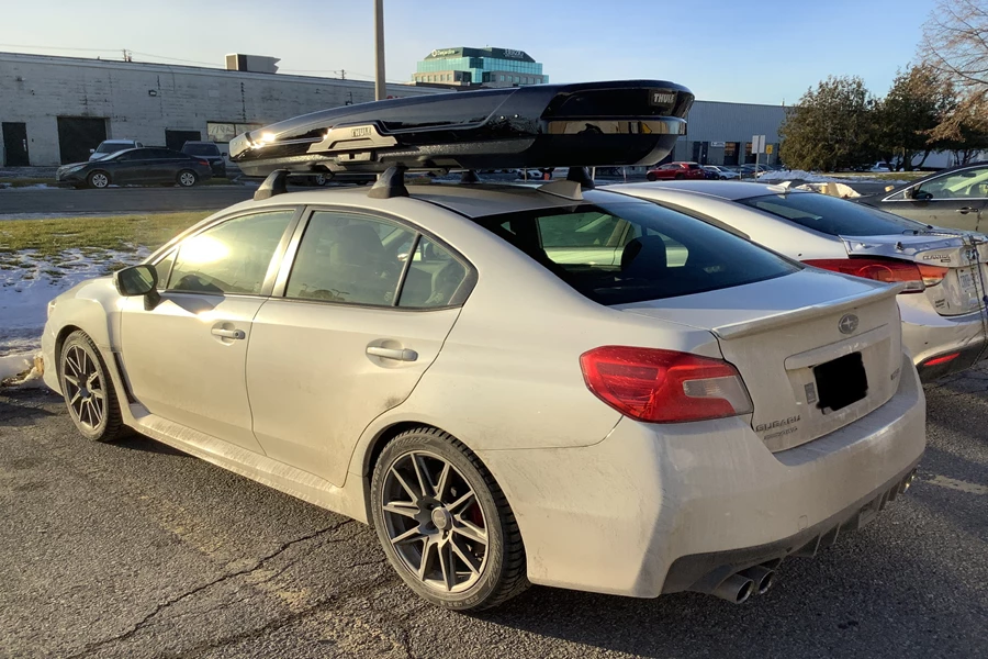 Subaru Impreza WRX / STI 4dr Cargo & Luggage Racks installation