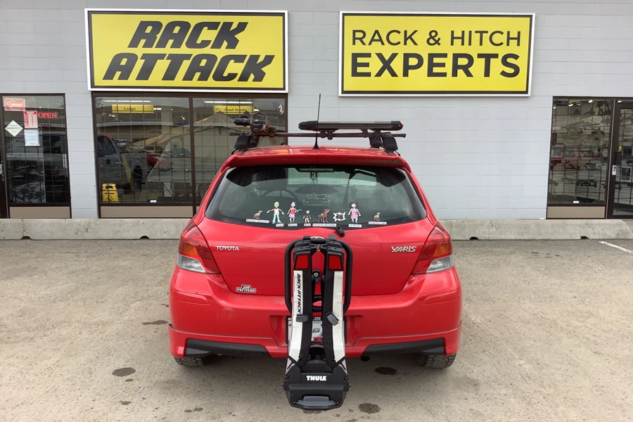 Toyota Yaris Hatchback Bike Racks installation