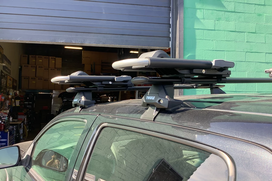 Toyota Tacoma Double/Quad Cab Water Sport Racks installation