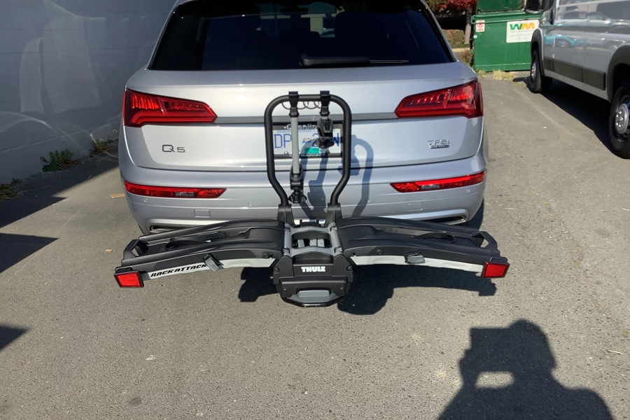Audi SQ5 Bike Racks installation