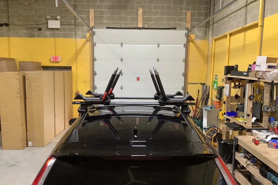 Honda CR-V Water Sport Racks installation