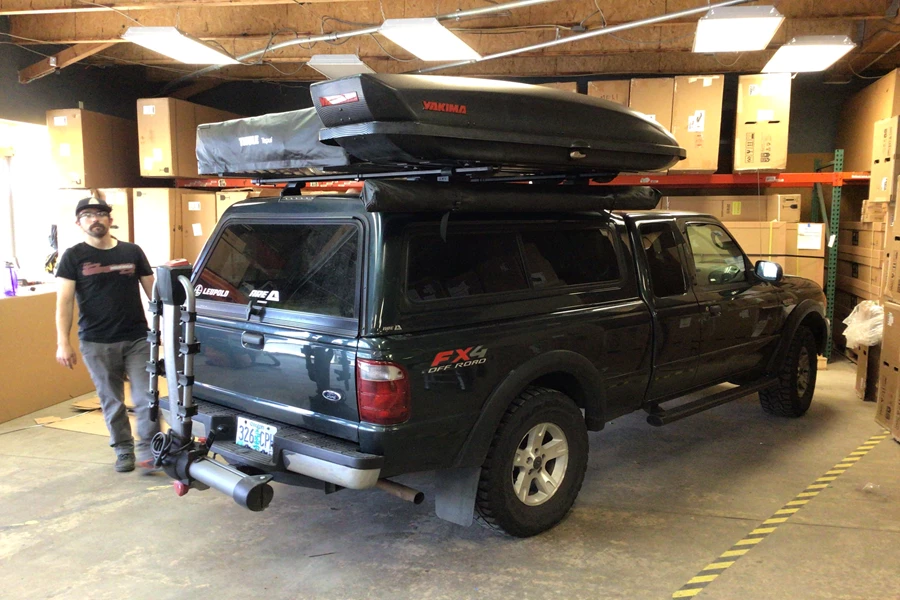 Ford Ranger Camping installation