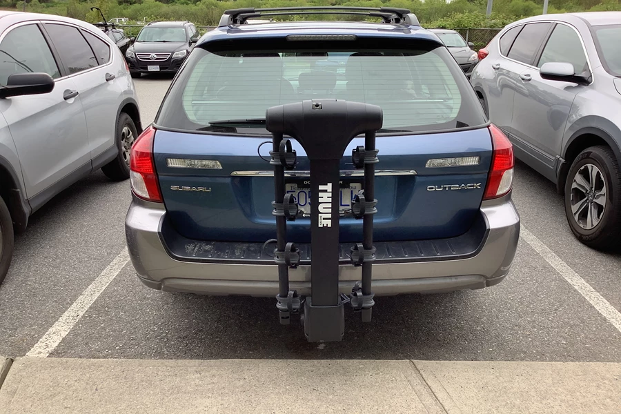 Subaru Outback Wagon Bike Racks installation