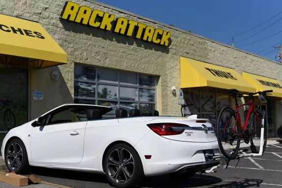 Buick Cascada Bike Racks installation