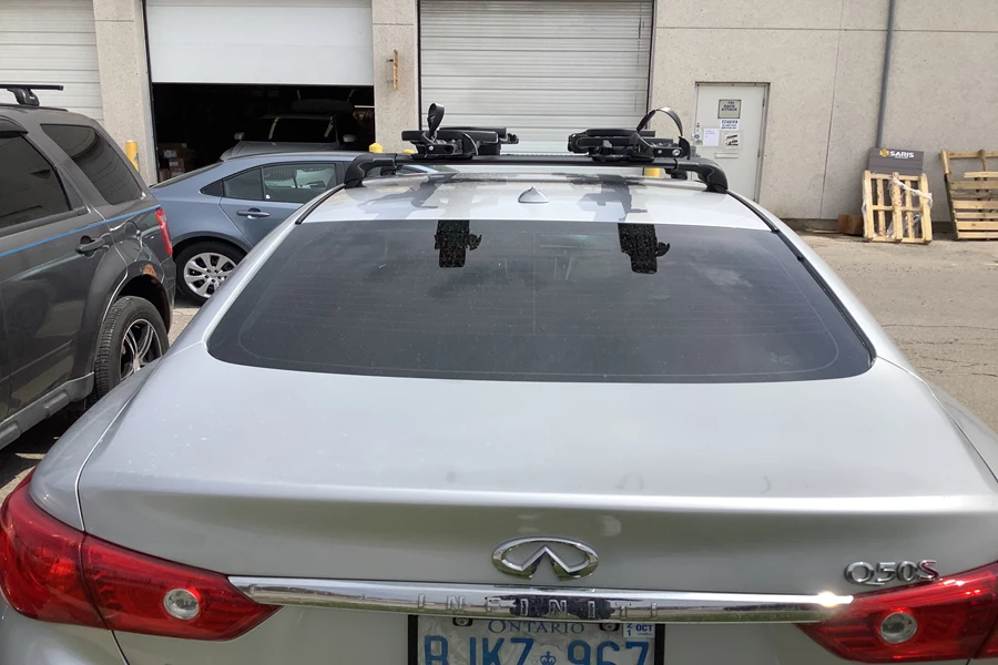 Infiniti Q50 Base Roof Rack Systems installation