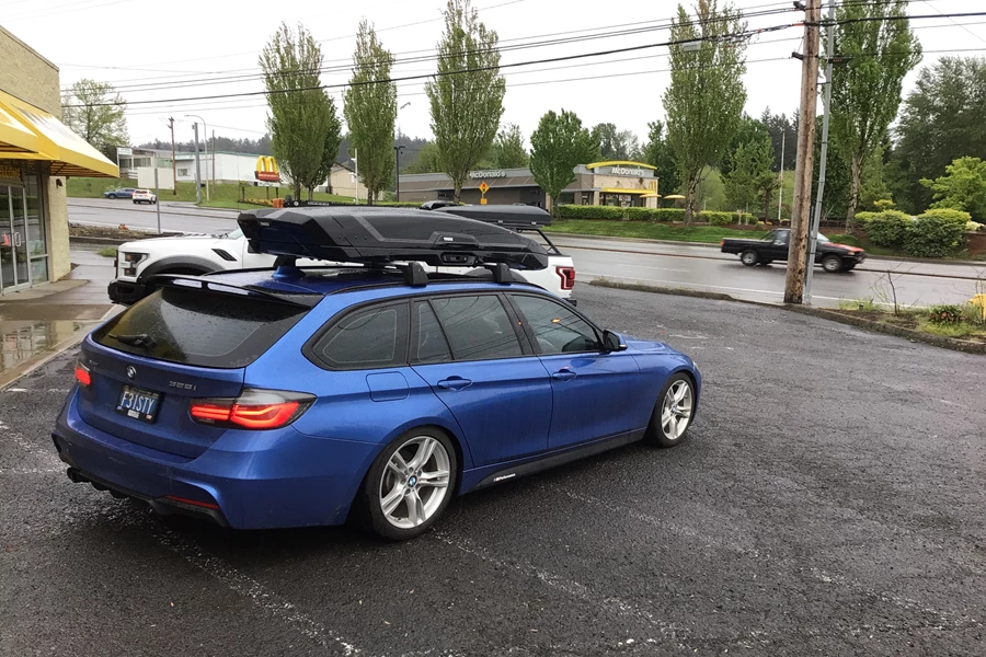 BMW 3 Series Cargo & Luggage Racks installation