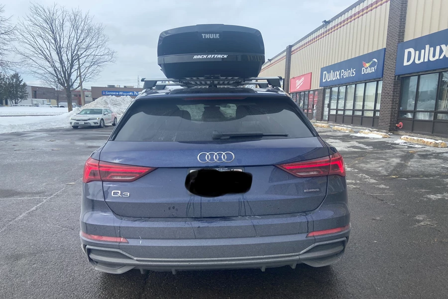 Audi Q3 Cargo & Luggage Racks installation