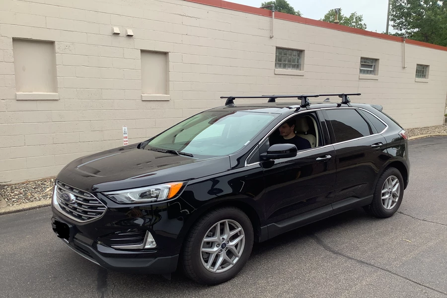Ford Edge / Edge Sport Base Roof Rack Systems installation