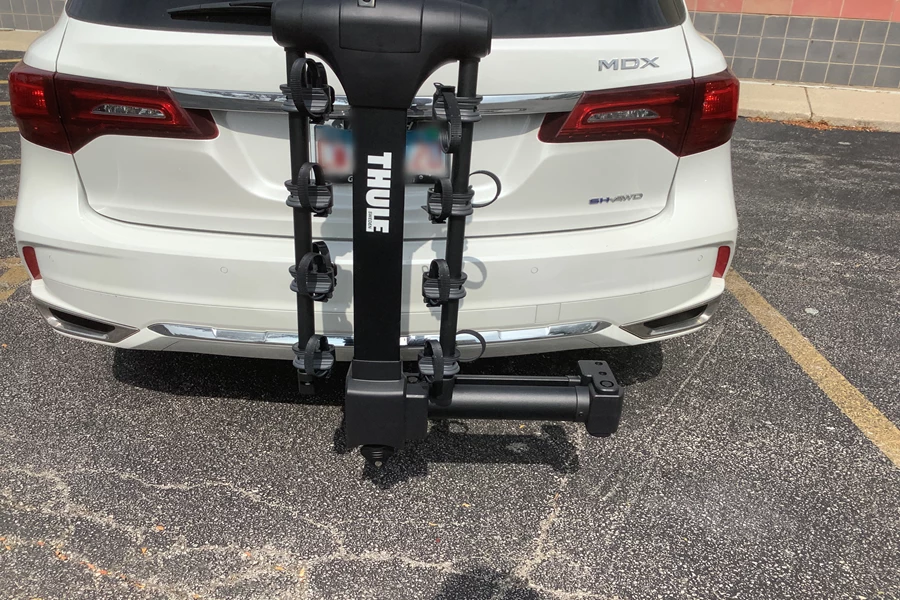 Acura MDX Bike Racks installation