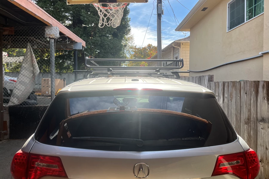Acura MDX Base Roof Rack Systems installation
