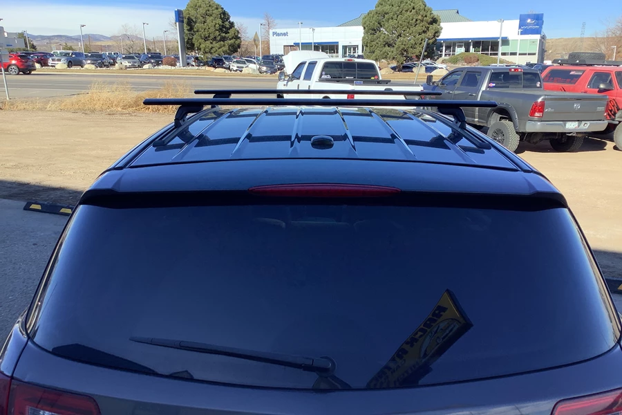 Acura MDX Base Roof Rack Systems installation