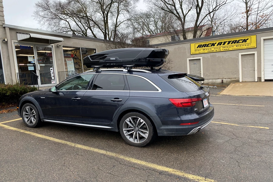 Audi A4 allroad Base Roof Rack Systems installation