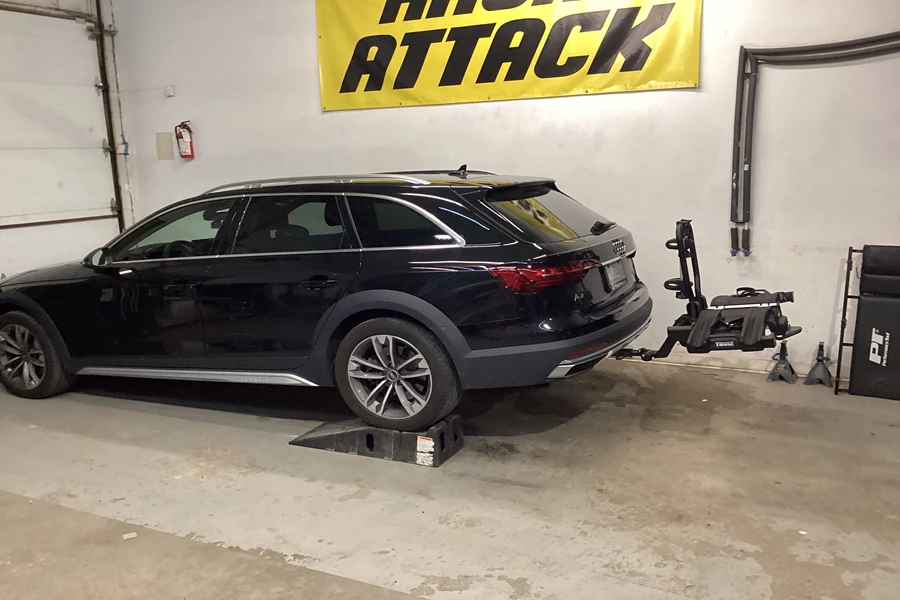 Audi A4 allroad Bike Racks installation